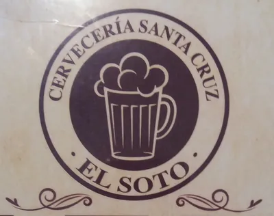 Logotipo de CERVECERÍA SANTA CRUZ " EL SOTO "