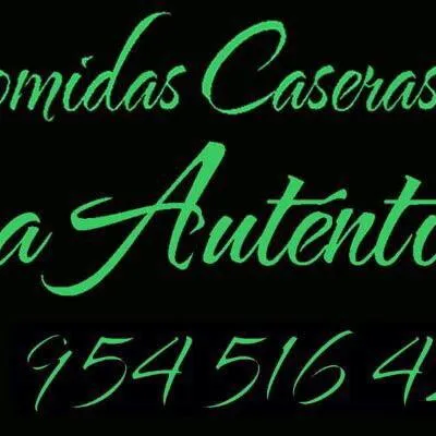 Logotipo de Comidas Caseras LA AUTÉNTICA
