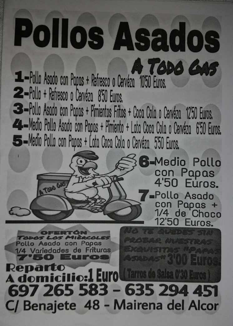 Folleto / Carta / Menú: Hoja 4 de Cervecería Elixir