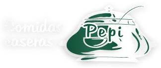 Logotipo de Comidas caseras pepi