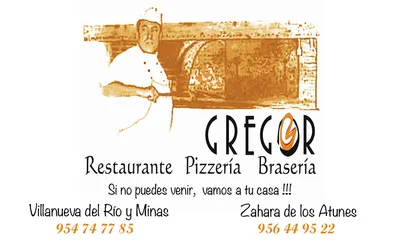 Logotipo de Gregor Pizzeria