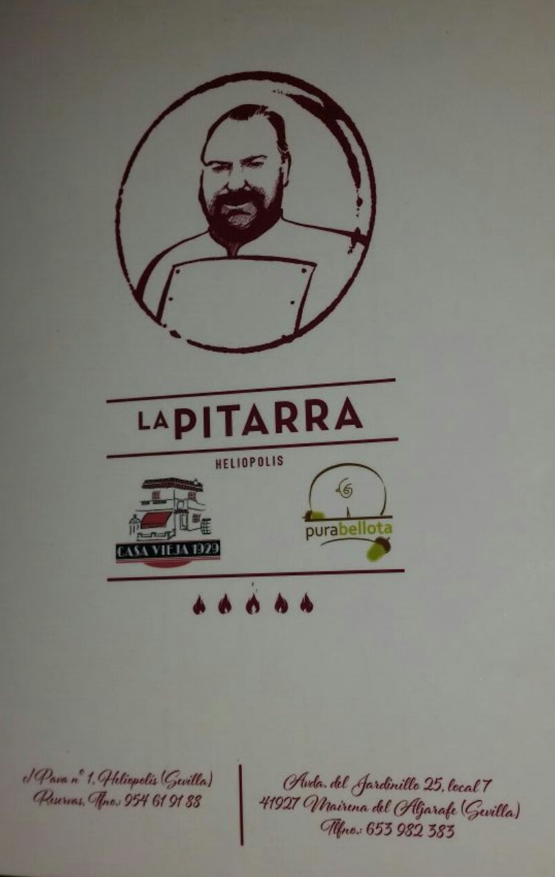 Folleto / Carta / Menú: Hoja 4 de Asador La Pitarra Heliopolis