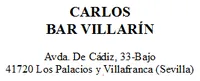 Logo de CARLOS Bar VILLARIN