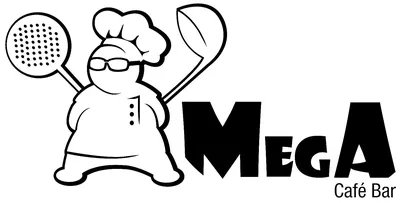 Logotipo de Café Bar Mega