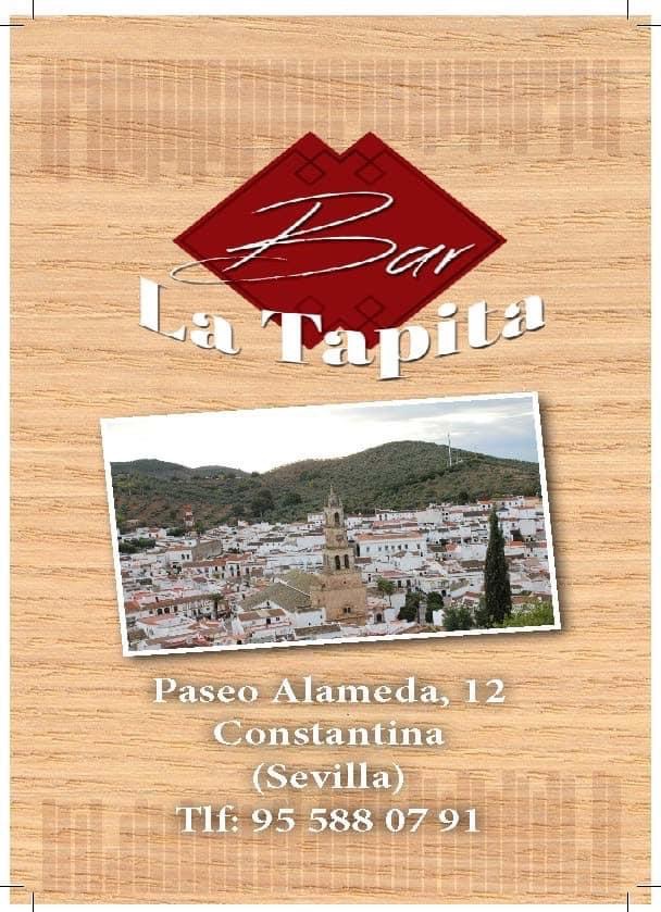 Folleto / Carta / Menú: Portada carta de Bar la tapita