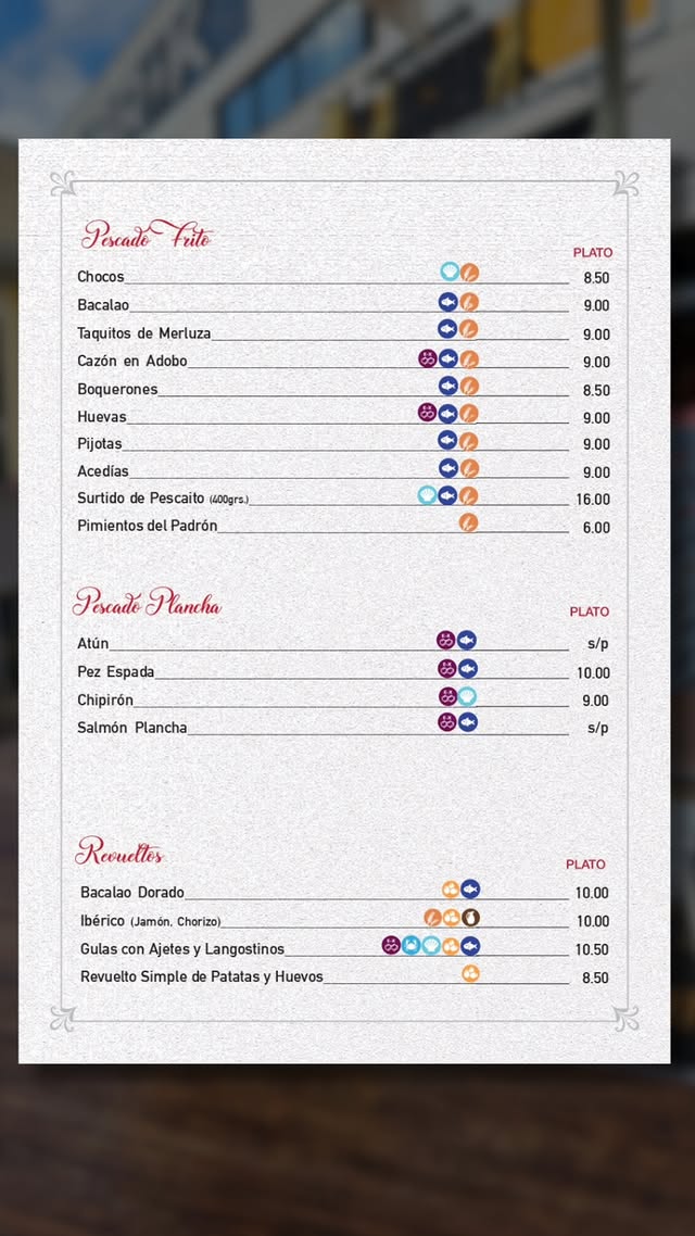 Folleto / Carta / Menú: carta 2 de Cerveceria Manguara