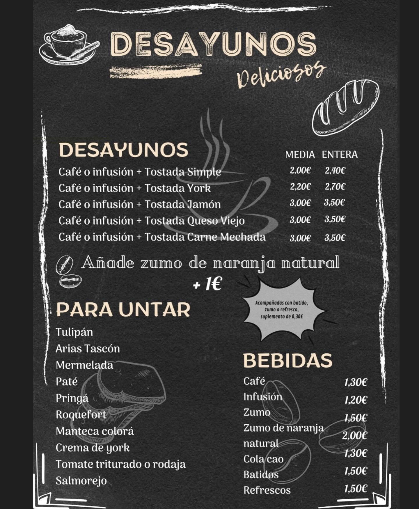 Folleto / Carta / Menú: carta 2 de Casa mateo