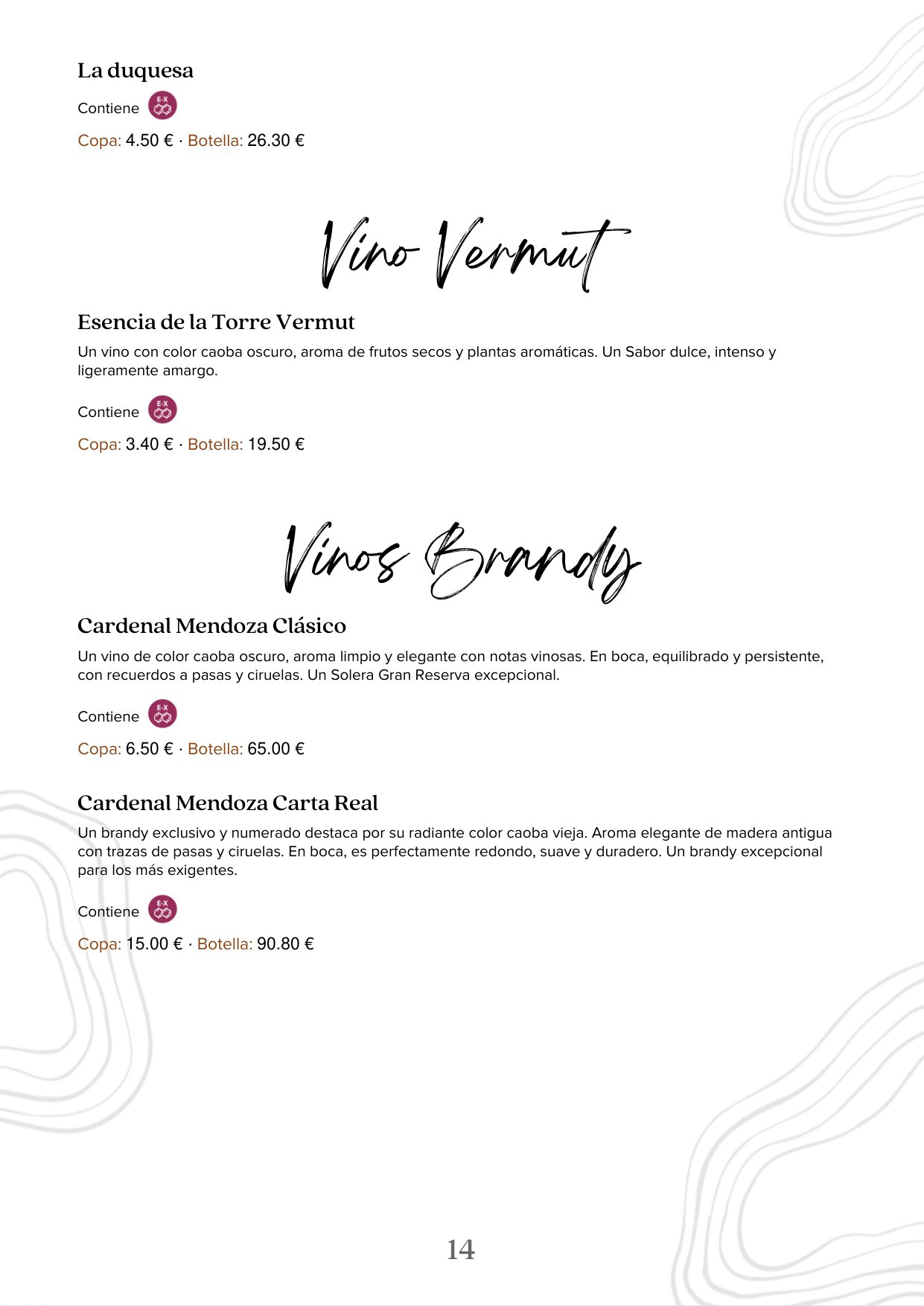 Folleto / Carta / Menú: carta 29 de Tabanco Olé Tú