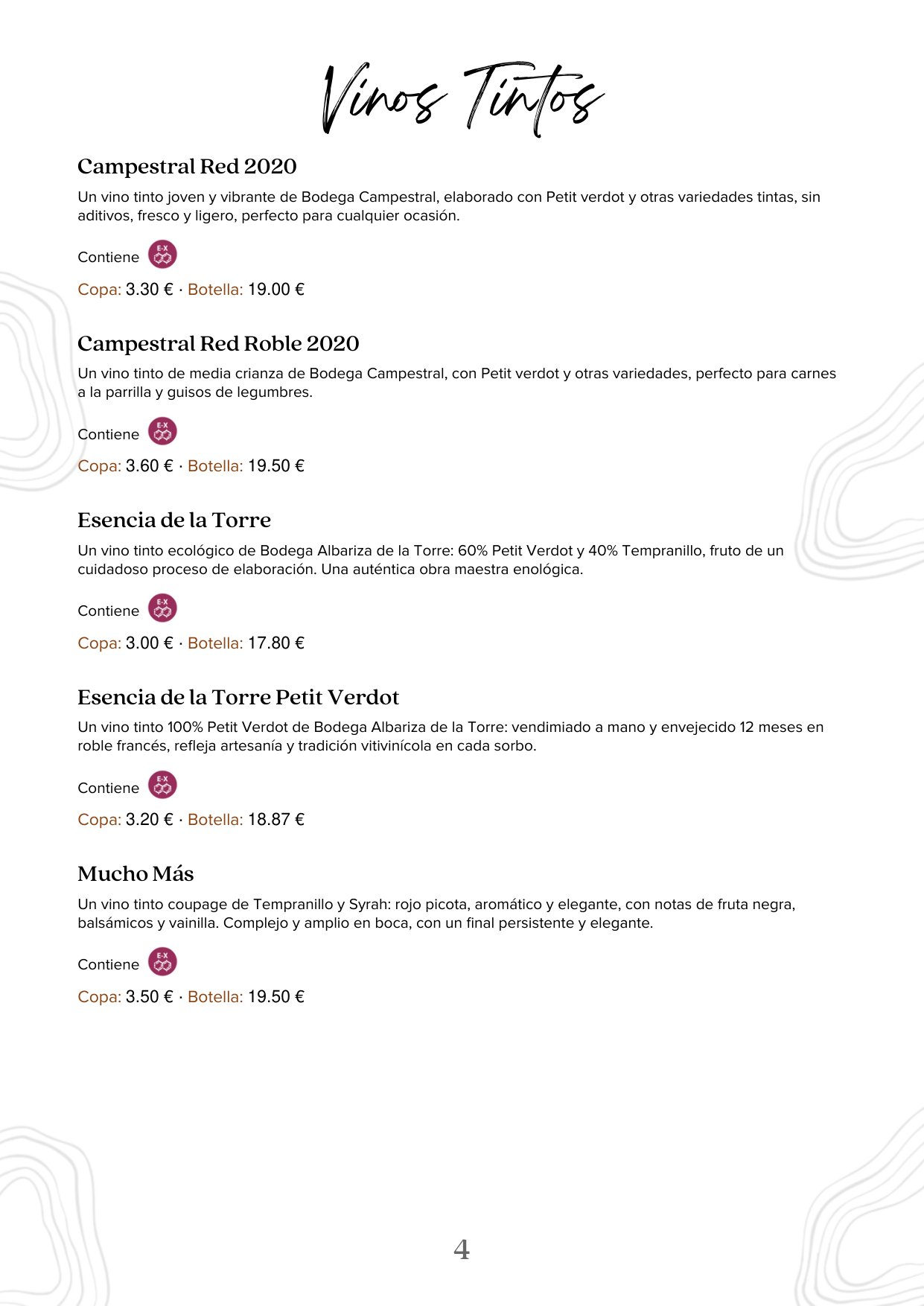 Folleto / Carta / Menú: carta 19 de Tabanco Olé Tú