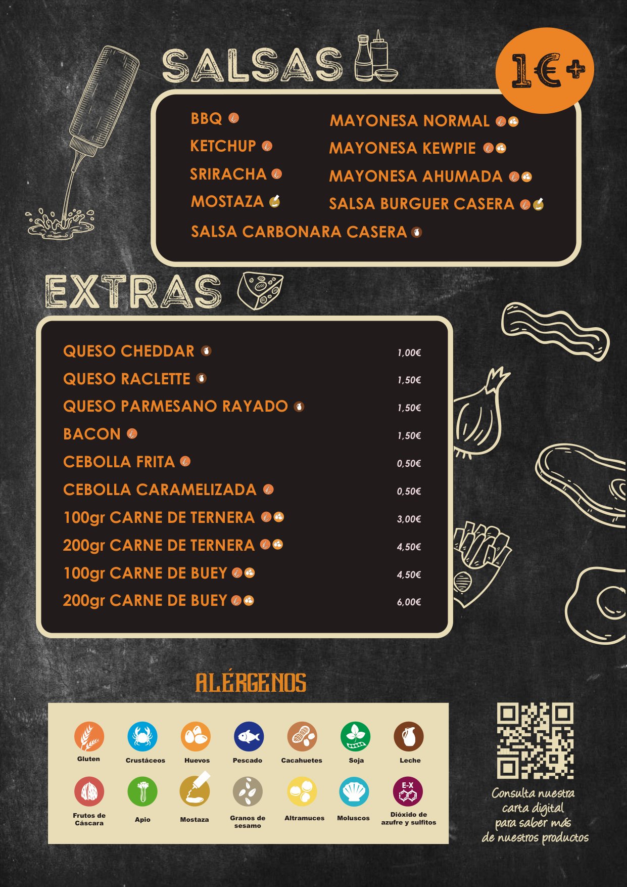 Folleto / Carta / Menú: carta 4 de Holybeer Coffee Bar