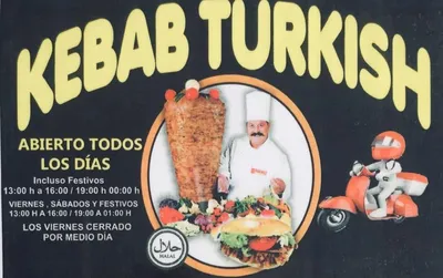 Logotipo de Restaurante Kebab Turkish