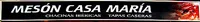 Logo de Mesón Casa María